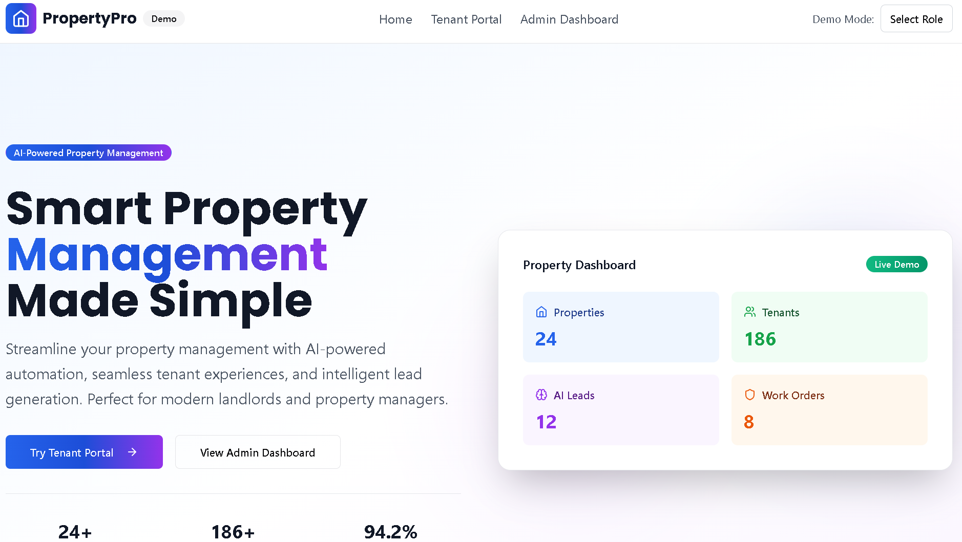 Property Management Demo